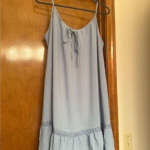 Light Blue Sleeveless Dress